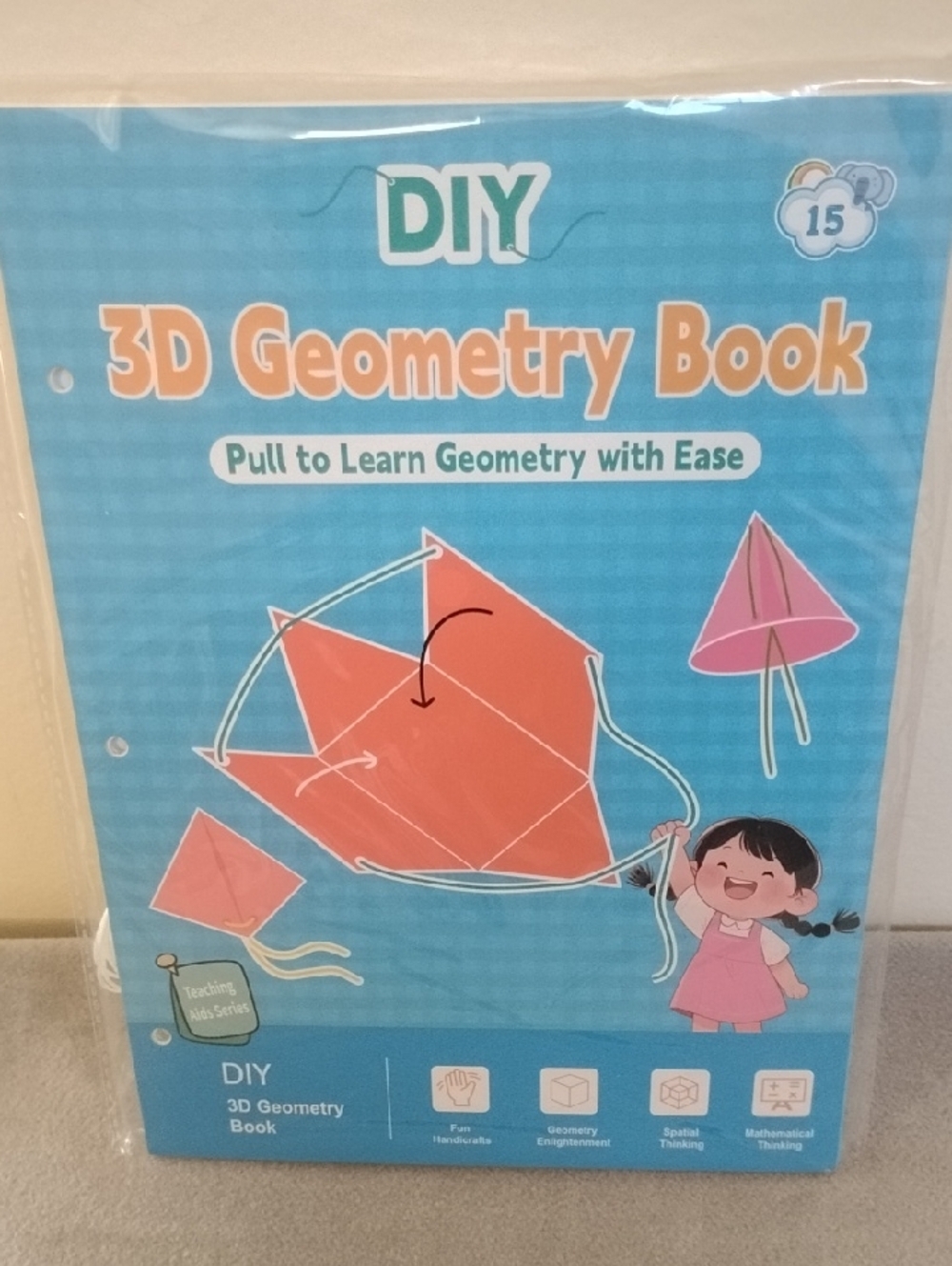 D- NWT 3D Geometry Book for Kids